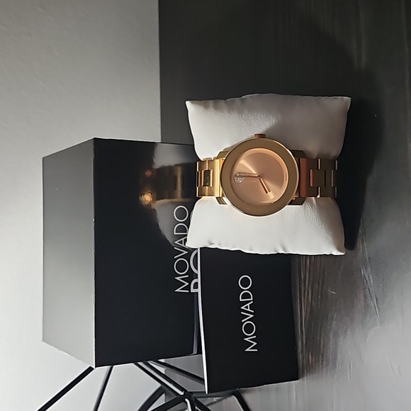 Movado Accessories - Movado Bold Rose Gold